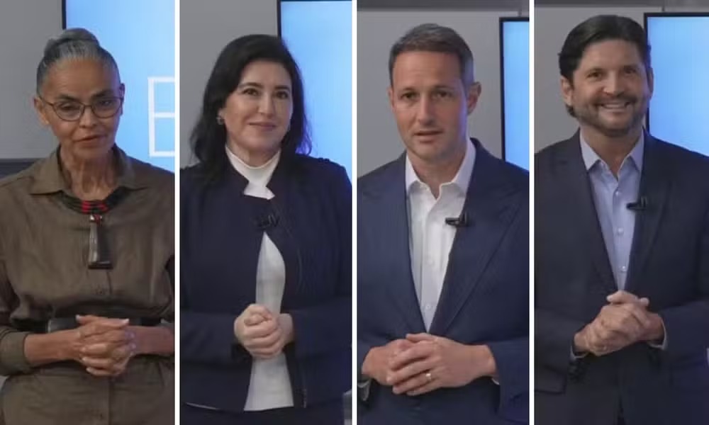 Datafolha para o Senado em SP: Marina Silva, 15%; Simone Tebet, 14%, Derrite, 12%; Andr� do Prado, 12%