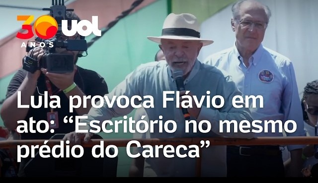 Em SP, Lula celebra fim das bets e liga Fl�vio a Vorcaro e a Careca do INSS
