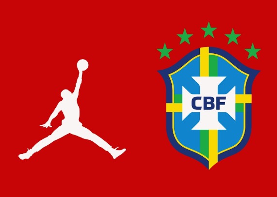Seleo Brasileira com camisa vermelha?  o que anuncia site esportivo ingls