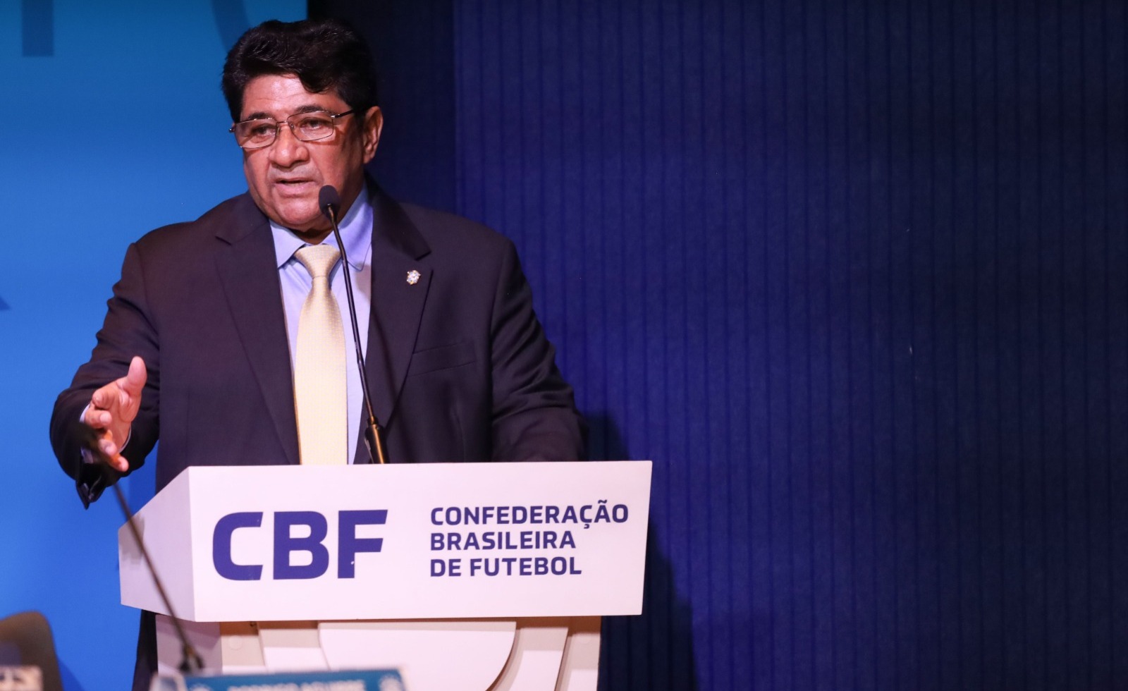 Ednaldo Rodrigues  reeleito presidente da Confederao Brasileira de Futebol