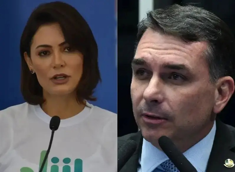 Aliados defendem que Flávio faça novo gesto a Michelle Bolsonaro
