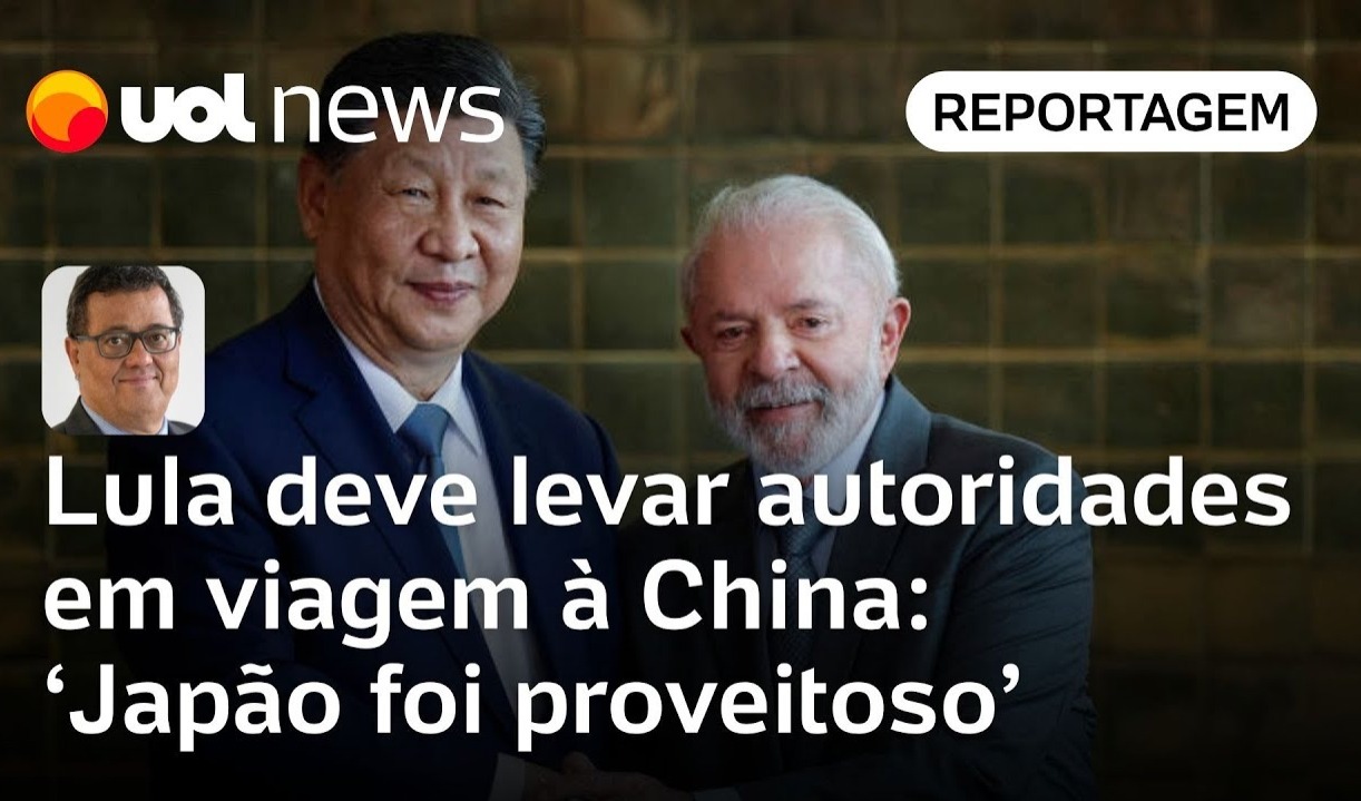 UOL News: ''Lula deve levar lderes  China, pois ida ao Japo foi politicamente proveitosa''