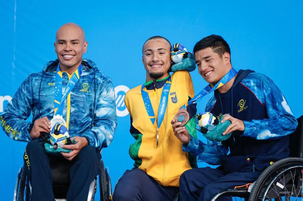 Brasil faz campanha histrica e tem recorde de medalhas no Parapan de Santiago