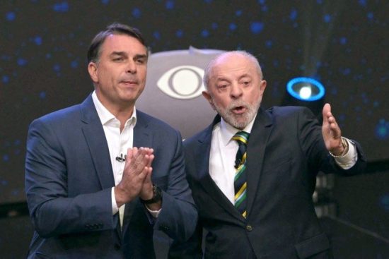 Lula escorrega na casca de banana, mas no final do debate desafia Flávio, por Luiz Carlos Azedo