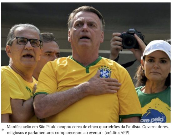 Nas Entrelinhas: Ato pr-Bolsonaro mostra sua resilincia poltica, por Luiz Carlos Azedo