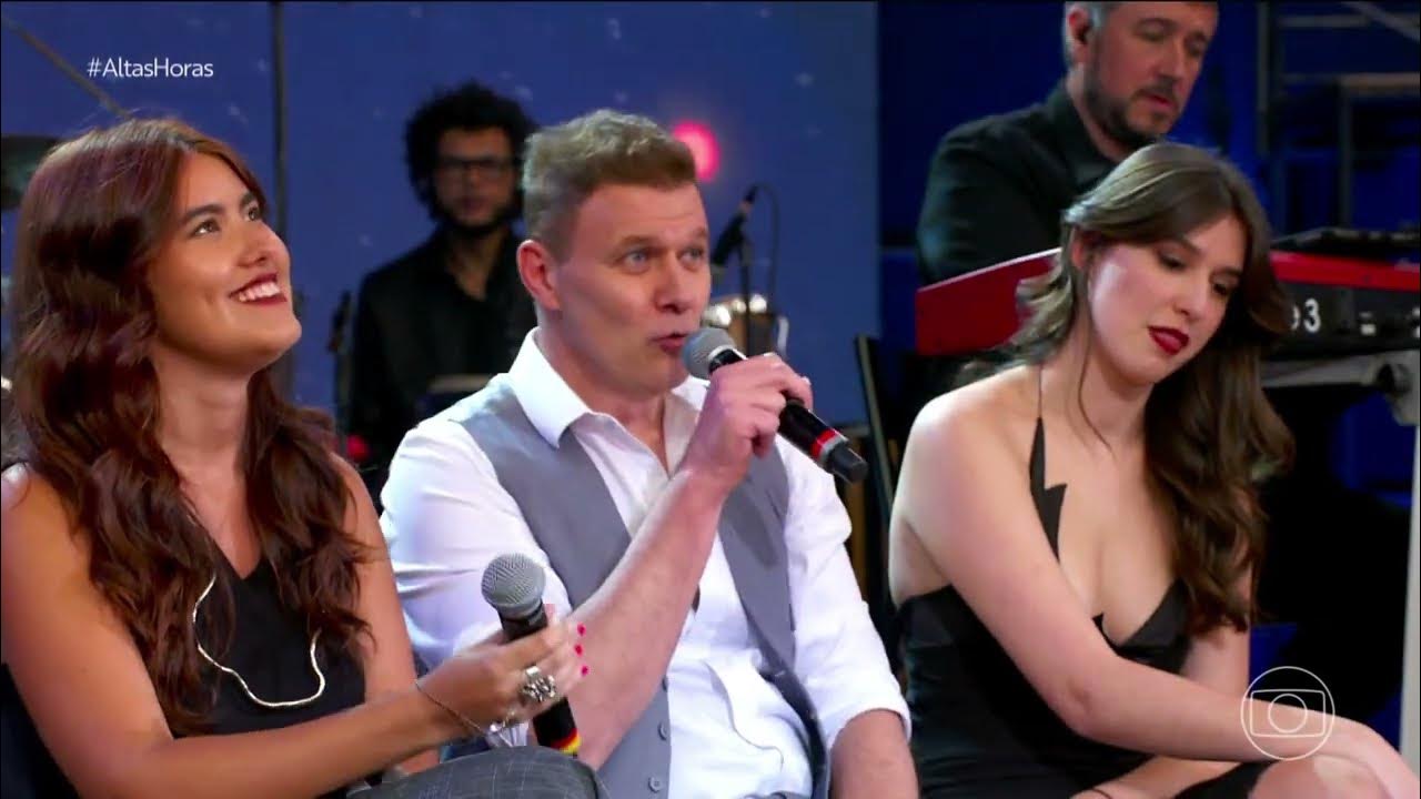 Joo Suplicy canta com as filha Ana Luza e Laura no programa Altas Horas