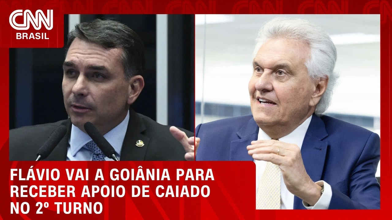 Flávio vai a Goiânia para receber apoio de Caiado nesta terça (6)