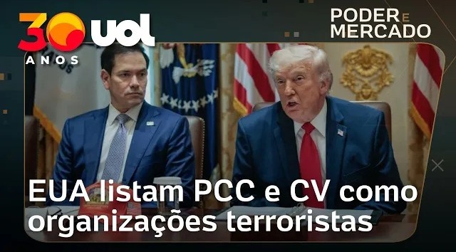 EUA listam PCC e CV como organiza��es terroristas ap�s pedido de Fl�vio