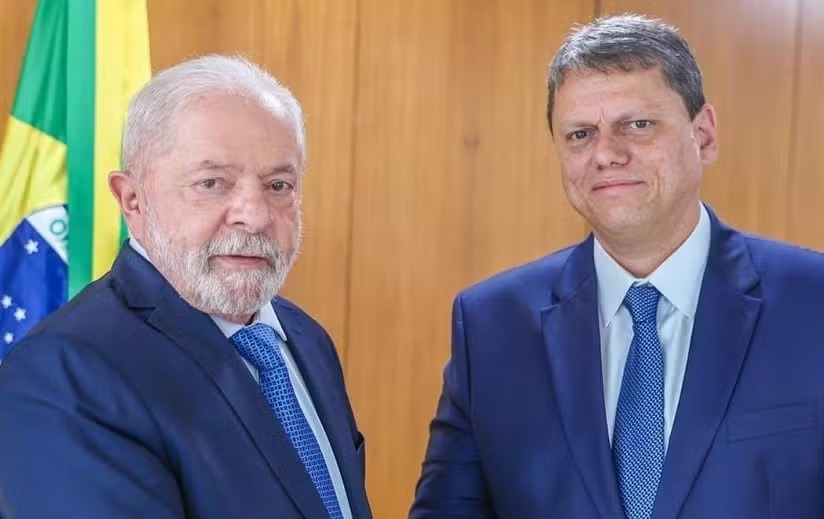 Lula refaz cálculos sobre candidatura de Tarcísio à Presidência em 2026