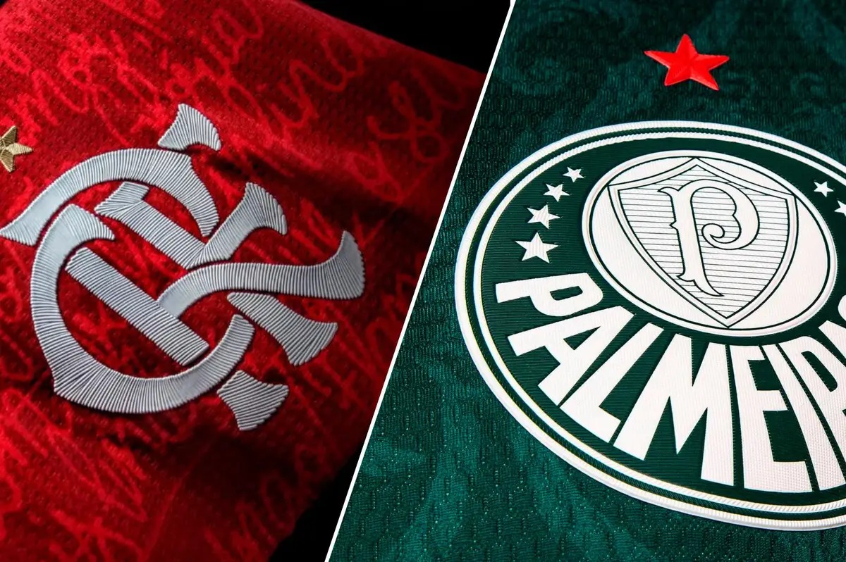 Flamengo x Palmeiras fazem uma prévia da disputa do título do Brasileirão 2026
