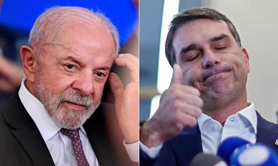 Quaest: na reta final da campanha, rejei��o a Lula e Fl�vio Bolsonaro segue acima de 50%