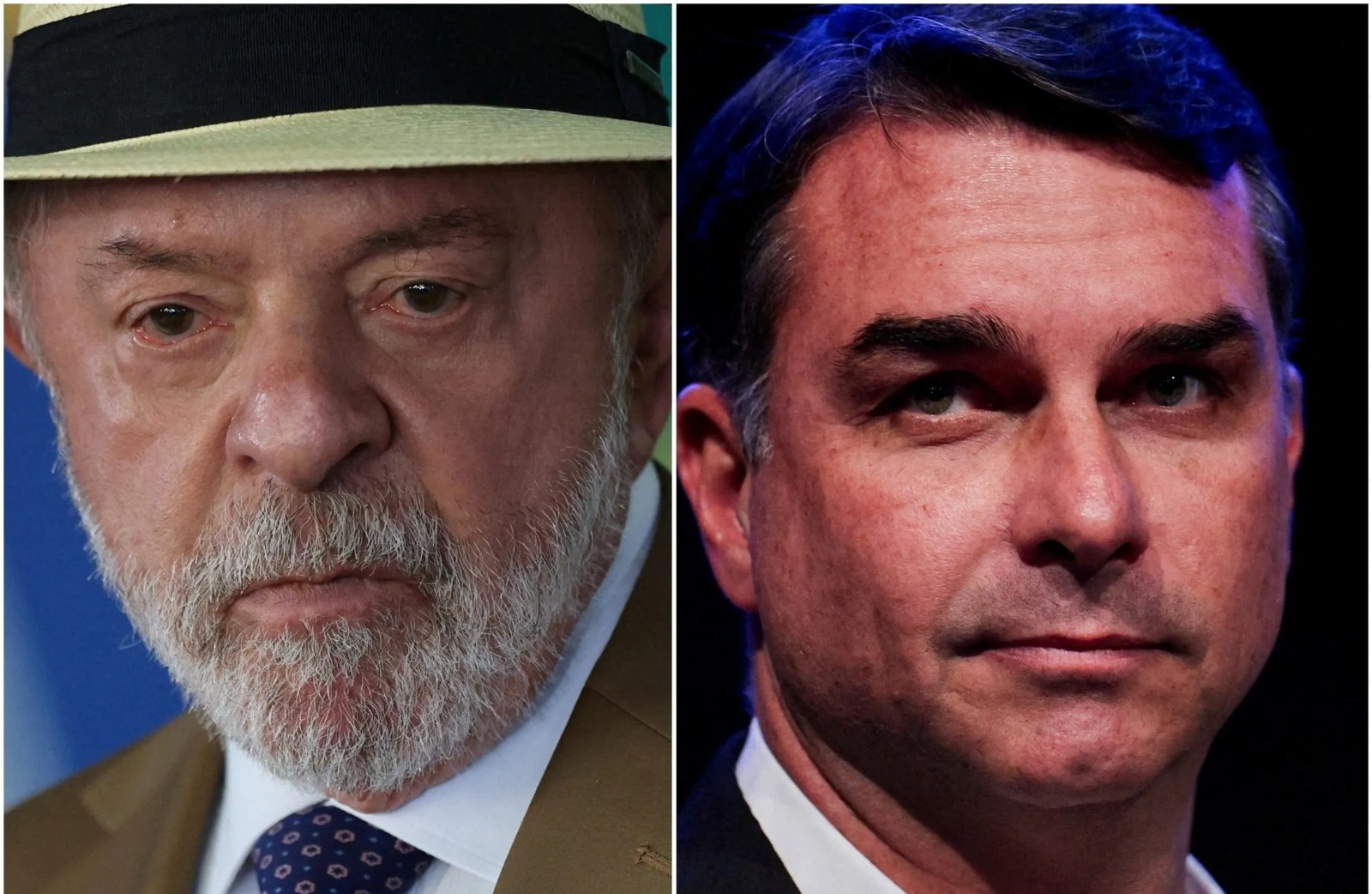 Primeira pesquisa do 2� turno aponta Fl�vio Bolsonaro com 53% e Lula com 47%