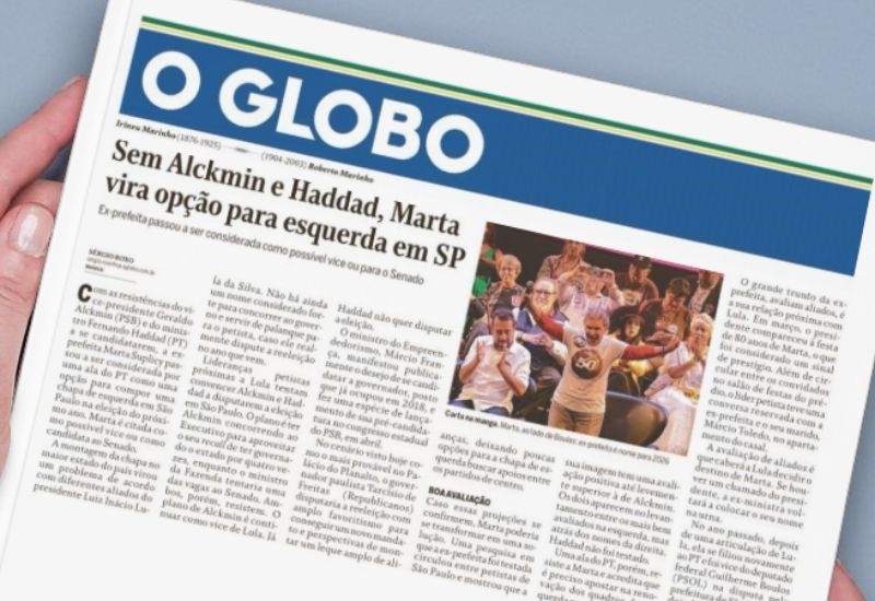 Sem Alckmin e Haddad, Marta vira opo para esquerda em SP 