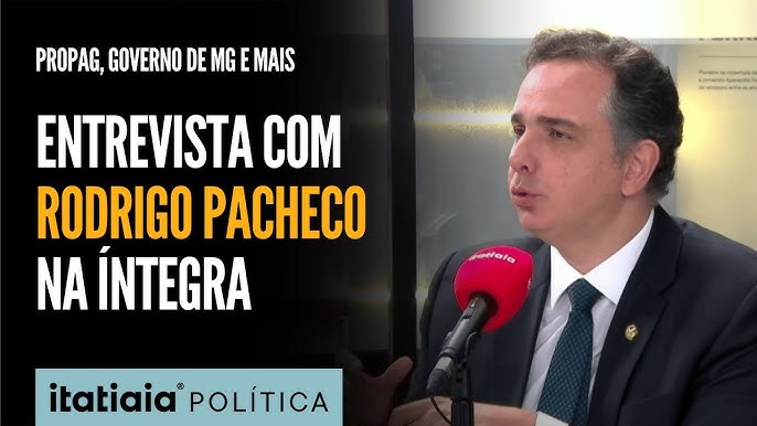 Rdio Itatiaia entrevista senador Rodrigo Pacheco e aborda eleio estadual em MG
