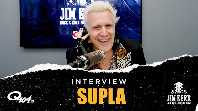 Supla é entrevistado por Jim Kerr em Nova York