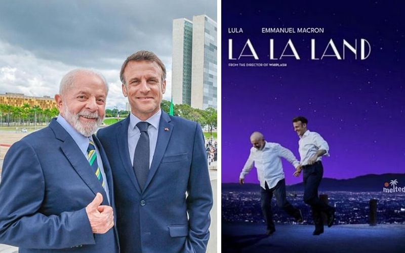 Macron sobre a visita ao Brasil e a comparação ao filme La La Land: ''foi um casamento!''