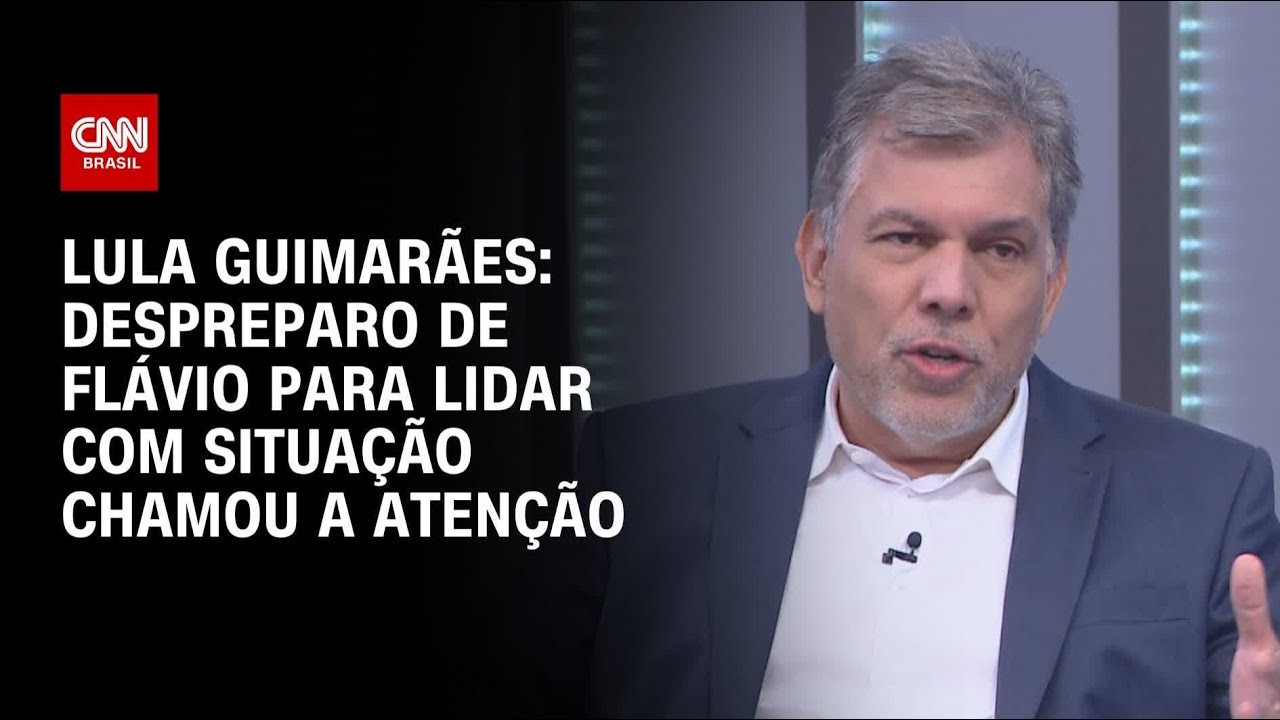 �udio de Fl�vio: Despreparo na resposta chamou a aten��o, diz especialista