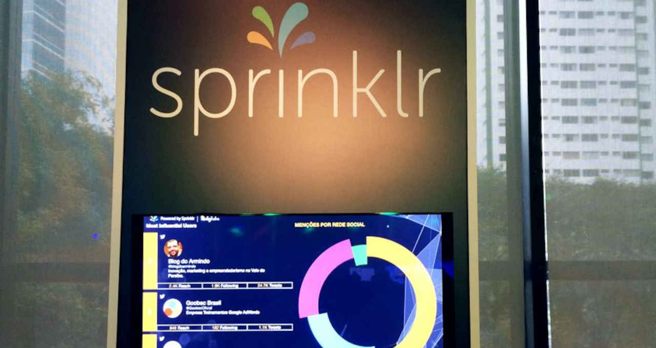 Sprinklr quer levantar US$ 380 milhes em IPO