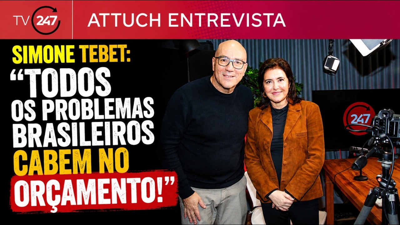 Simone Tebet, candidata ao Senado de S�o Paulo, � a entrevistada da TV 247